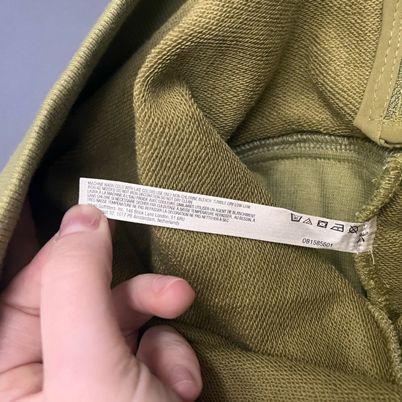 Free People Oversized Venture Pullover Sweatshirt - Green - Picture 9 of 12